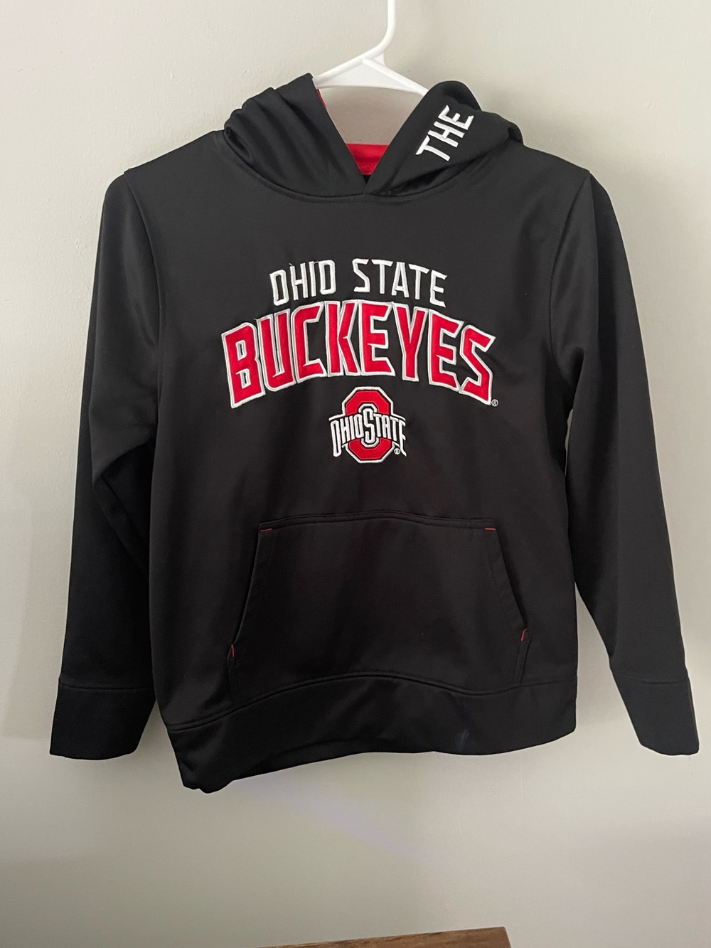 Kids OHIO STATE Black Pullover Hoodie size medium
